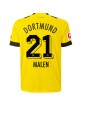 Borussia Dortmund Donyell Malen #21 Heimtrikot 2022-23 Kurzarm